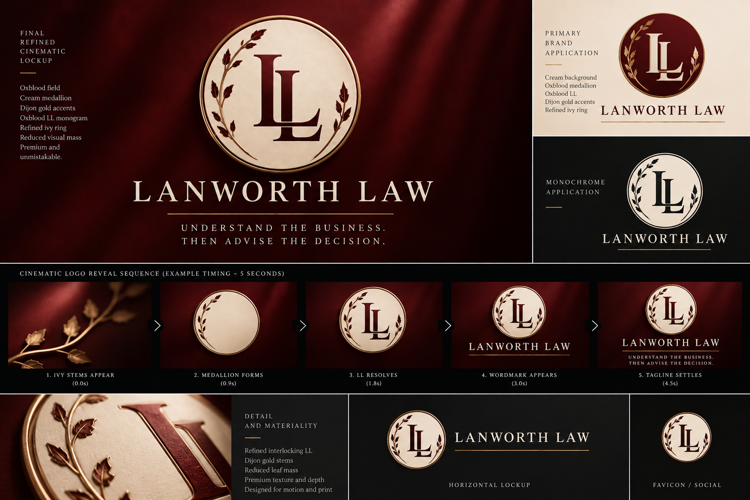 Lanworth Law canonical brand board